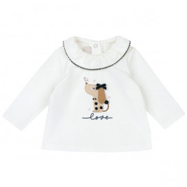 Chicco Блуза с дълъг ръкав (80,86,92,98 см) Кученце 07380