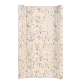 Kikkaboo Мека PVC подложка за повиване 80 х 50 см Secret Garden Beige