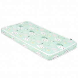 Kikkaboo Матрак FANTASIA 60 х 120 х 9 см Clouds Mint