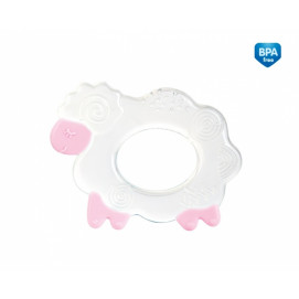 Canpol babies Силиконова чесалка SHEEP Розова 51/000c