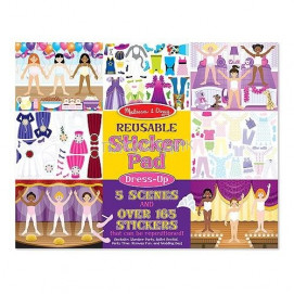 Melissa & Doug Стикери за многократна употреба ОБЛЕЧИ МЕ