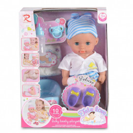 Moni Toys Кукла 31 см пишкаща с гърне и обувки 8265