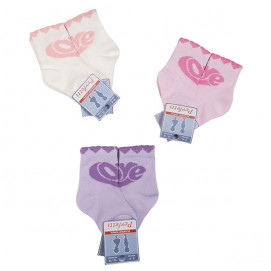 Perfetti Bambini Детски чорапи НОРМАЛ 6 чифта Love 2 (от 0/6 мес до 5/6 год) 