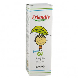 Friendly Organic Бебешко олио с органично масло от маслина и бадем 100 мл FR.00966