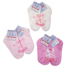 Perfetti Bambini Детски чорапи ТЕРЛИК 6 чифта Барби (от 2/3 до 11/12 год) 