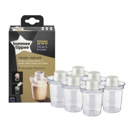 Tommee Tippee Диспенсър за сухо мляко 6 броя TT.0078