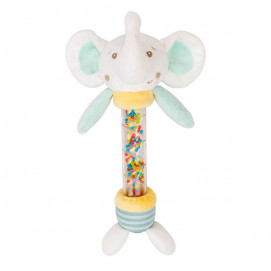 Kikkaboo Мека дрънкалка с топчета 28см ELEPHANT TIME 0м+