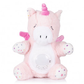 Chipolino Плюшена играчка с проектор и музика (бял шум) ЕДНОРОГ