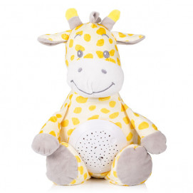 Chipolino Плюшена играчка с проектор и музика ЖИРАФ