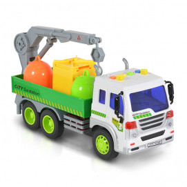 Wenyi 1:16 Камион с контейнери 27.5см (звук и светлини) WY320C