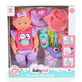 Tutu Love Кукла 31 см с аксесоари и раница OWL 6806