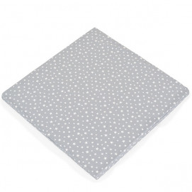Moni Детски матрак COMFORT 88 x 88 х 5 см Сив/Бели звезди