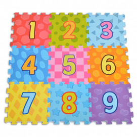 Moni Toys Мек пъзел-килим NUMBER 9 ел 31 х 31 см 3020