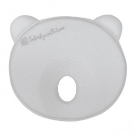 Kikkaboo Мемори ергономична възглавница BEAR (0-6 мес) Airknit Grey