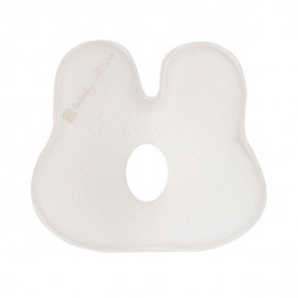 Kikkaboo Мемори ергономична възглавница BUNNY (0-6 мес) Airknit White 