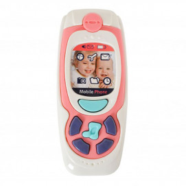Moni Toys Бебешки музикален телефон с бутони 12м+ K999-72G