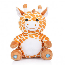 Chipolino Успокояваща плюшена играчка с лампа и музика ЖИРАФЧЕ