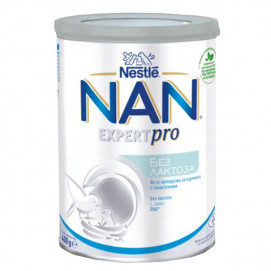 Nestle NAN Lactose Free Адаптирано мляко без лактоза 0м+ 400гр