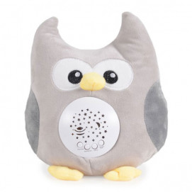 Moni Toys Музикална нощна лампа - проектор СОВА 0м+ FM666-26