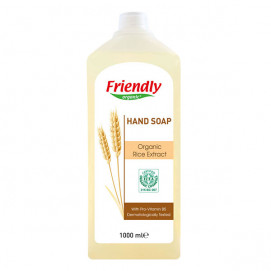 Friendly Organic Натурален сапун за ръце с екстракт от ориз 1000 мл FR.00030