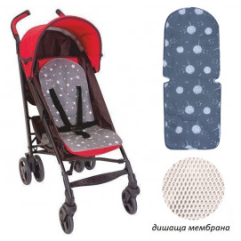 Sevi bebe Универсална подложка за количка с 3D дишаща мембрана Глухарчета