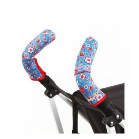 Choopie Покритие за дръжки на количка CityGrips Double French Flowers 