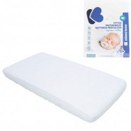 Kikkaboo Органичен протектор за матрак с борд 60x120x15см