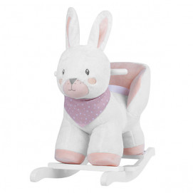 Kikkaboo Мека люлееща играчка със седалка 12м+ BUNNY