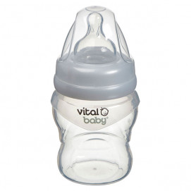 Vital Baby Силиконово шише за подпомагане на храненето Anti-Colic 150мл 0м+ V-443824