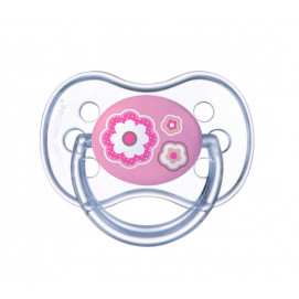 Canpol babies Силиконова залъгалка NEWBORN BABY 6-18м Цвете 22/563