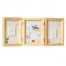 Tiny Love Отпечатък за ръчичка и краче DOUBLE FRAME WOODEN TL.1005.001