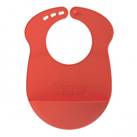 Tommee Tippee Мек лигавник-руло Roll & Go 6м+ Оранжев TT.0146.003