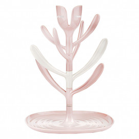 Kikkaboo Сушилник за шишета и биберони TULIP Pink