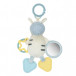 Занимателна играчка с дрънкалка 22см 0м+ Stripy Friends 