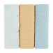 Комплект 3 броя муселинови пелени 75 x 75 см Stripy Friends