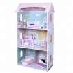 Moni Toys Дървена къща за кукли с обзавеждане ANNA 52.3x27x95см 4121 от Пакостник