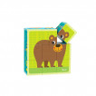 TOOKY TOY Дървени кубчета 9ел. WILD ANIMALS 24м+ TL690 от Пакостник