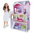 Moni Toys Дървена къща за кукли ARIA (84х38х123,5см) 4107 от Пакостник
