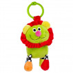Canpol babies Мека дрънкаща играчка CRAZY ANIMALS 0м+ Лъвче 2/284C от Пакостник