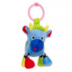 Canpol babies Мека дрънкаща играчка CRAZY ANIMALS 0м+ Кравичка 2/284C от Пакостник