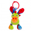 Canpol babies Мека дрънкаща играчка CRAZY ANIMALS 0м+ Магаренце 2/284C от Пакостник