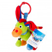 Canpol babies Мека дрънкаща играчка CRAZY ANIMALS 0м+ Магаренце 2/284C от Пакостник