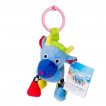 Canpol babies Мека дрънкаща играчка CRAZY ANIMALS 0м+ Кравичка 2/284C от Пакостник