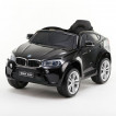 Kikkaboo Акумулаторен джип 12V с дистанционно licensed BMW X6M EVA гуми (2-8 год) Черен от Пакостник