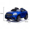 Moni Акумулаторен джип 12V с дистанционно MERCEDES AMG GLC63S Син металик от Пакостник