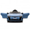 Moni Акумулаторна кола 12V с дистанционно AUDI RS E-TRON EVA гуми (2-6 год) Бяла 6888 от Пакостник