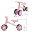 KinderKraft Мини колело за баланс CUTIE FLASH (1-3 год) Розово от Пакостник