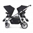 Topmark Количка за близнаци 2 COMBI DUO BUGGY Black от Пакостник