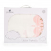 Cangaroo Двулицево одеяло с шерпа 80х110см (в кутия) Little Friends Розово от Пакостник