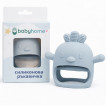 babyhome Силиконова ръкавичка - гризалка 4м+ Синя BR11 от Пакостник